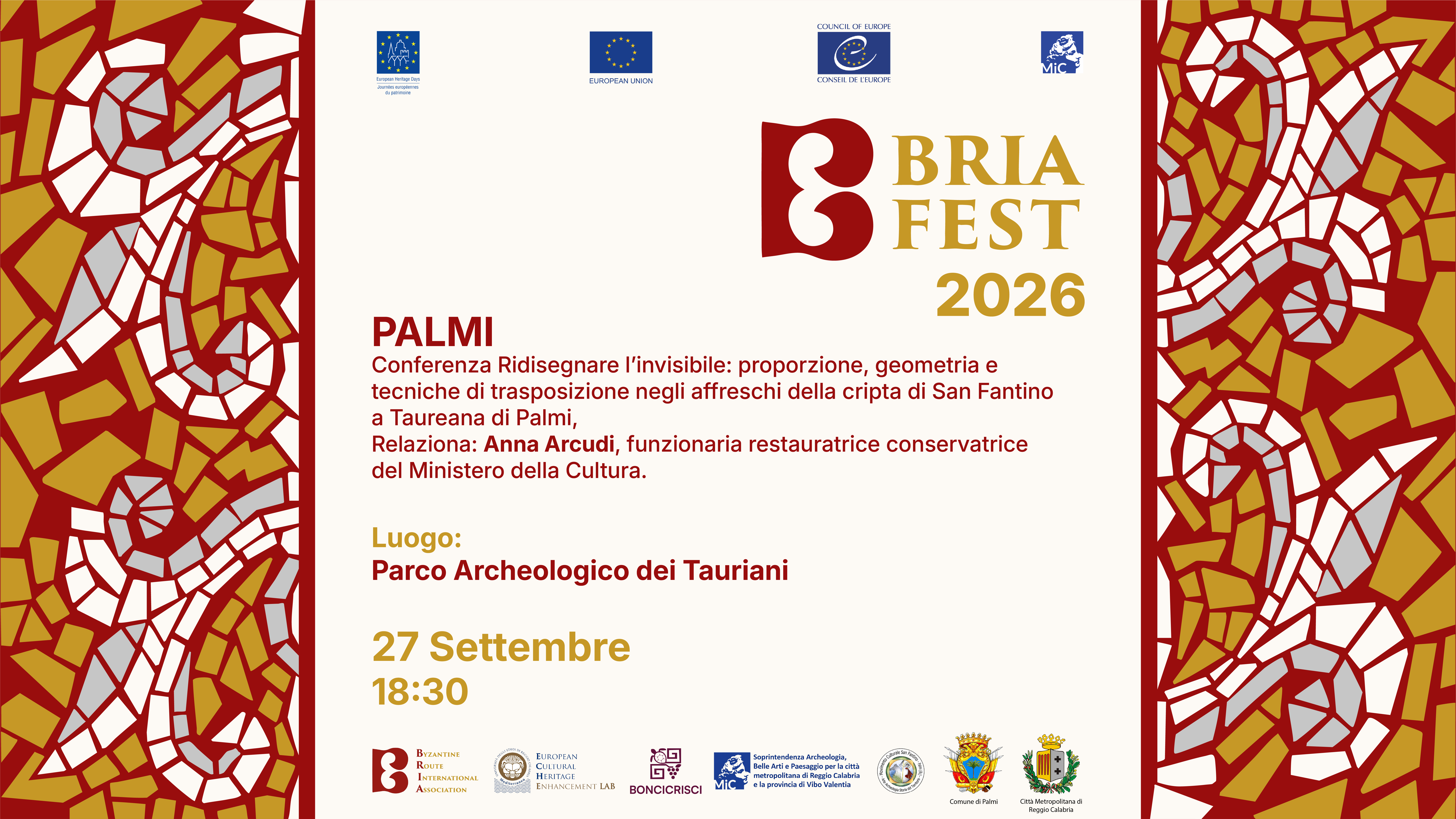 RIDISEGNARE L’INVISIBILE: proporzione, geometria e tecniche di trasposizione negli affreschi della cripta di San Fantino a Taureana di Palmi - GEP26